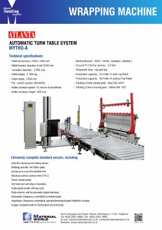<a href='product.php?qid=130732' style='color:white;text-decoration: none;'>Wrapping Machine เครื่องพันพาเลท : <span class='text-info'><strong>Read More</strong><span></a>