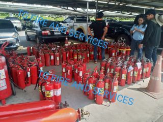 บริการรับเติมเคมีถังดับเพลิงราคาถูก อยุธยา อ่างทอง สุพรรบุรี สิงห์บุรี