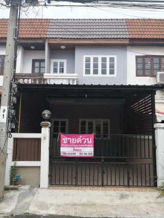 ขายทาวเฮ้าส์ ม.บัวทอง ติดรถไฟฟ้าสีม่วง