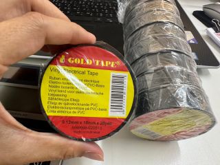 เทปพันสายไฟโกลเทป โรงงานGoldtape