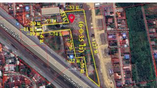 ขายที่ดิน 6 ไร่ ติดถนนเลียบทางด่วนศรีรัช ใกล้รถไฟฟ้าสายสีแดง สถานีตลิ่งชัน ราคาพิเศษ