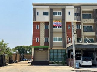 บุษราคัม เทอเรส 29 อาคารพาณิชย์ 4 ชั้น หน้างกว้าง 14 เมตร 1 คูหา ซอยวัดพระเงิน บางใหญ่นนทบุรี