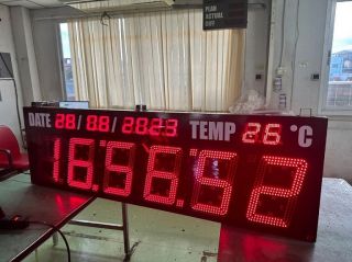 DIGITAL CLOCK MODEL : CK-4812 นาฬิกาดิจิตอล นาฬิกาแขวนผนัง นาฬิกาขนาดใหญ่