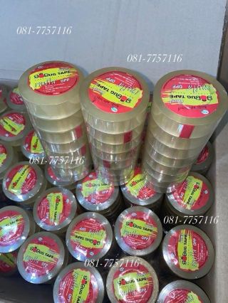 เทปใสหน้าเล็ก เทปใส18มิล 24มิล 36มิล  ตัดได้ทุกหน้ากว้าง 081-7757116