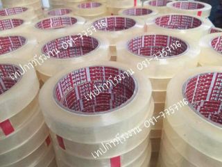 เทปใส สเตชั่นเนอรี่ เทปใสความยาว72หลา 081-7757116