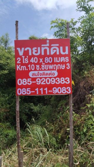 ขายที่ดินแปลงใหญ่ 787 ตารางวา ติดทางเข้าเส้น 331 – พลูตาหลวง สัตหีบ