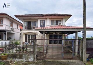 บ้านเดี่ยว2ชั้นหมู่บ้านเลคการ์เด้นโฮม ลาดกระบัง กทม.เนื้อที่81ตรว.ราคา2.4ล.