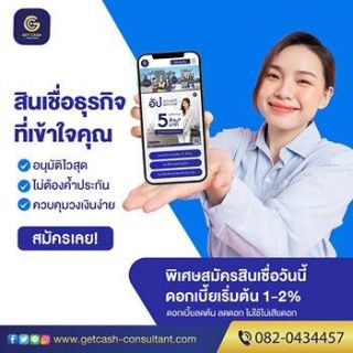 สินเชื่อธุรกิจการผลิตและบริการ เบี้ยถูกมาก โทร082-0434457