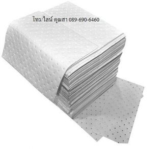Oil Only sorbents Pads แผ่นดูดซับน้ำมันและปิโตรเลียมเหลว