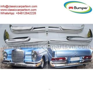 Mercedes W111 W112 Fintail Saloon bumpers new