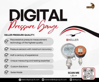 Digital Pressure Gauge - Keller 