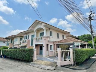 CH1179 ให้เช่าบ้านเดี่ยว พฤกษาวิลเลจ 5 คลองถนน นนทบุรี หลังมุม 55ตรว. จอดได้ 6-7คัน | 4นอน2น้ำ แอร์5ตัว เฟอร์นิเจอร์ครบ