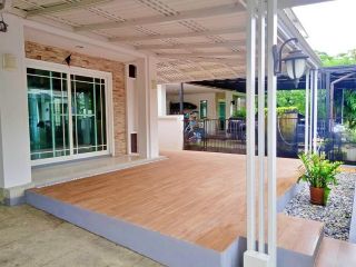 H 576 ให้เช่า บ้านเดี่ยว Renovate ใหม่ ม.มัณฑนา พระราม9-ศรีนครินทร์ บ้านสวยเฟอร์ครบ ราคา 40,000 บาท