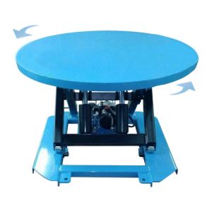 ลิฟท์ยกของ โต๊ะยกไฮดรอลิค รับน้ำหนัก 2 ตัน  ELECTIC ROUND LIFT TABLE