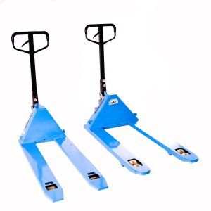 แฮนด์พาเลทรุ่นงาต่ำพิเศษ รับน้ำหนัก 1 ตัน  Hand Pallet Super Low 1 Ton