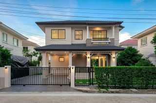 มัณฑนา ปิ่นเกล้า-พระราม 5 บ้านเดี่ยวแต่งสวยที่สุด  โครงการ ทำเลทองติดถนนใหญ่ นครอินทร์-พระราม 5