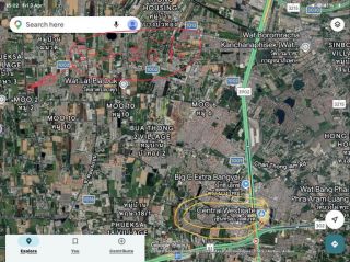 ขายที่ดินติดถนนเลียบคลองโต๊ะใหม่ ห่างถนนวัดลาดปลาดุก 450 เมตร นนทบุรี