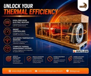 Watlow Thermal Solutions โซลูชันระบบควบคุมและจัดการความร้อนสำหรับงานอุตสาหกรรม