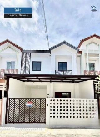 LM26-0114 ขายบ้านเดี่ยว 2 ชั้น ราคาทาวน์เฮ้าส์ มบ.เฟื่องสุข5 บางบัวทอง ซอยลำโพ พื้นที่ 51 ตรว 3นอน 2น้ำ
