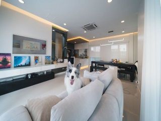 รหัสC7278 บ้านตกแต่งพร้อมอยู่ ให้เช่าบ้านเดี่ยว 2ชั้น หมู่บ้านบางกอก บูเลอวาร์ด พระราม 9-ศรีนครินทร์