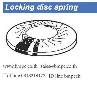 Locking disc spring type M,  แหวนสปริงจานล๊อกกันคลาย