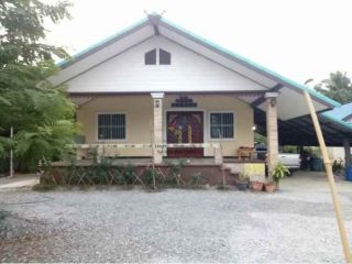 ขายบ้านสวนพร้อมที่ดิน ทางเข้าวัดเชิงเลน ต.บางช้าง อ.สามพราน จ.นครปฐม 