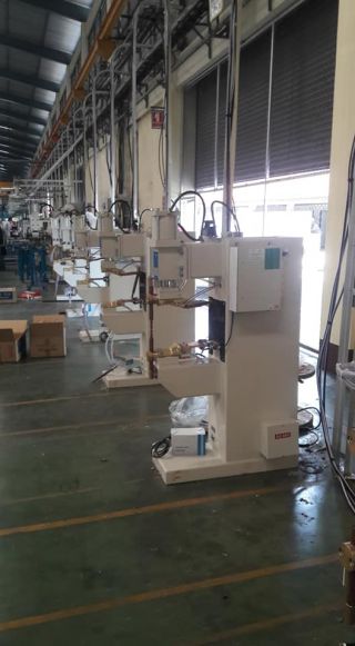 เครื่อง Spot Welding และ อุปกรณ์เช่น ทองแดงเกรด เช่น EK2 EK3 EKB50