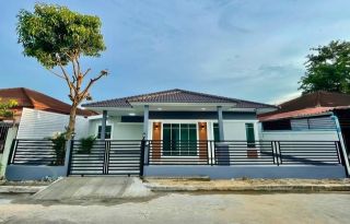 บ้านเดี่ยวชั้นเดียว หมู่บ้านพฤกษา3 ซ.วัดลาดปลาดุก  ทำเลดี ต้นสายรถตู้ไปปิ่นเกล้าและงามวงศ์วาน 