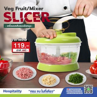 VEG FRUIT SLICER,MIXER (3 SPEEDS) โถปั่นสับ
