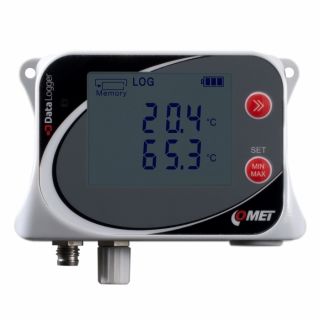 เครื่องบันทึกอุณหภูมิ -200 to +260 °C มีสายโพรบ Pt1000 รุ่น U0121